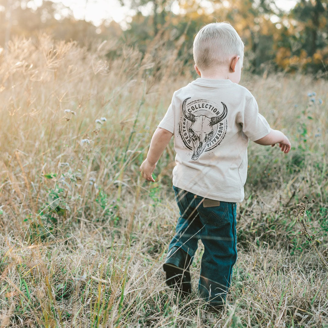 Bull Skull Lil Tackers Tee