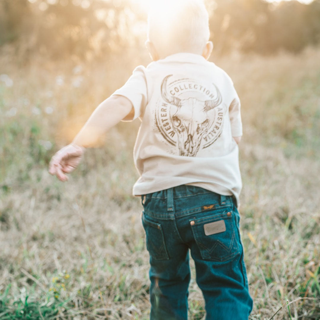 Bull Skull Lil Tackers Tee